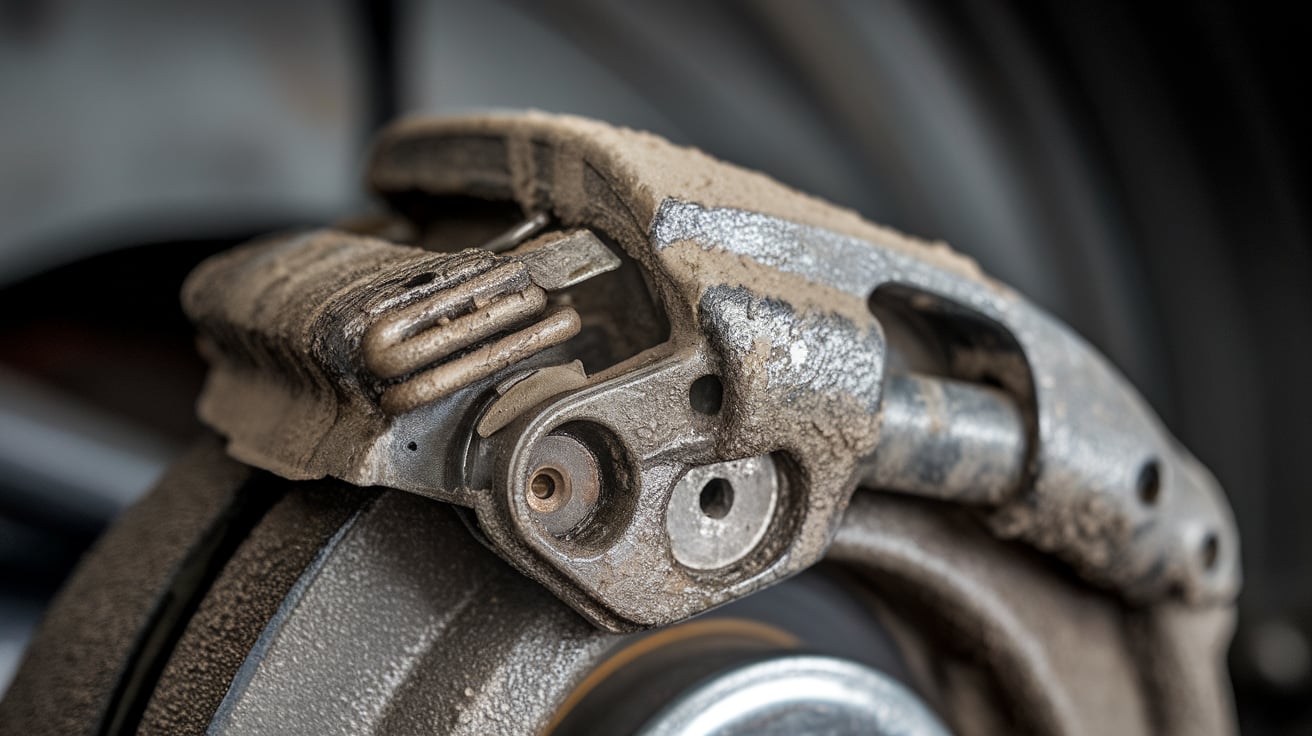 Sticking brake caliper