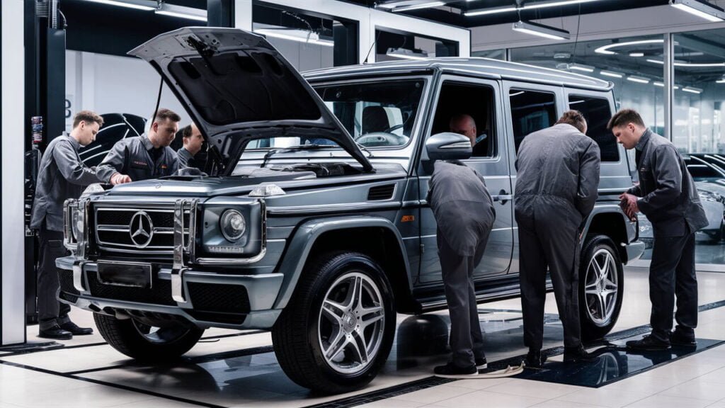 Mercedes G500 Pre-Purchase Inspection