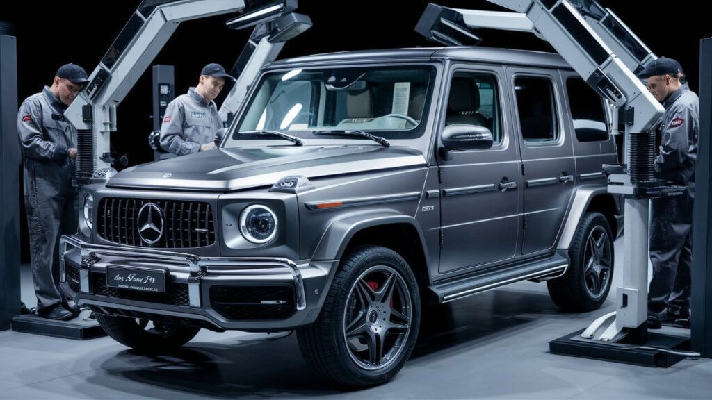 Mercedes G500 Pre-Purchase Inspection Dubai