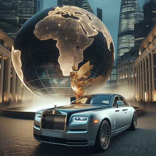 Rolls Royce globe