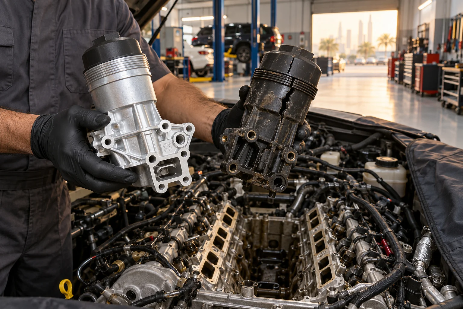 Oil leaks