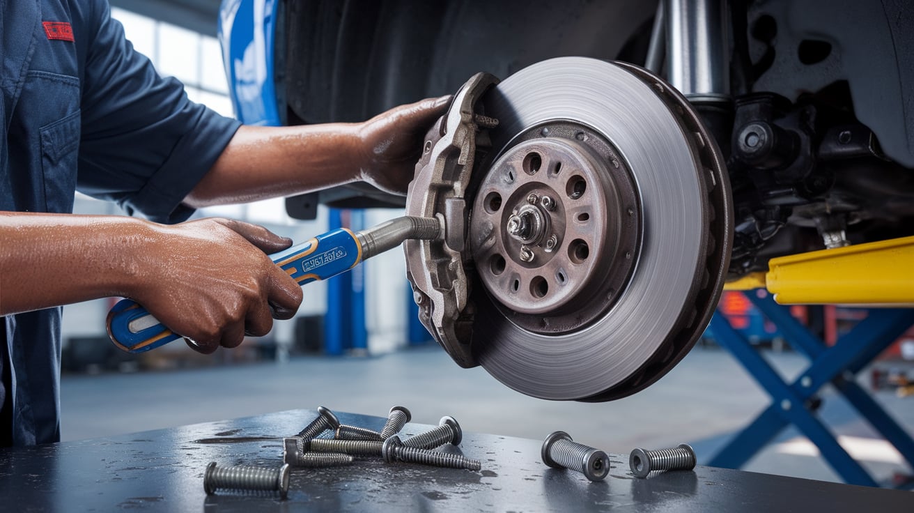 brake caliper sticking 
