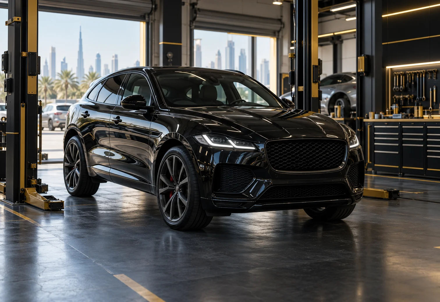 Jaguar in Dubai