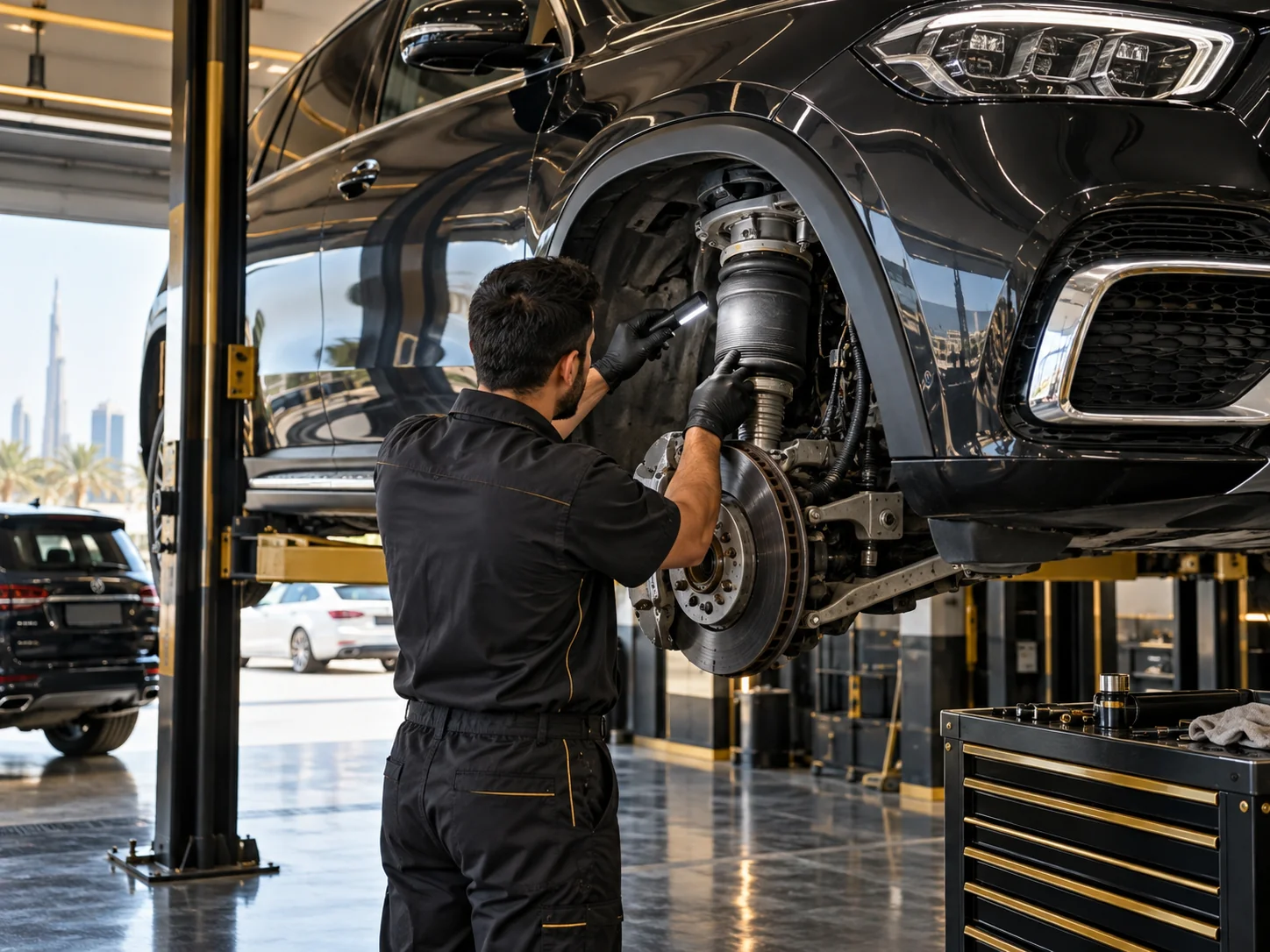 Air suspension check