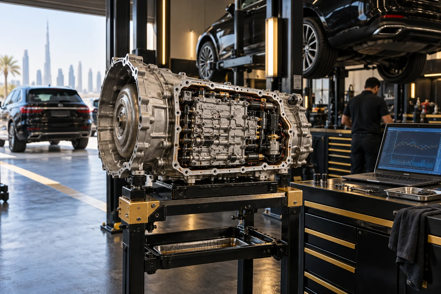 Mercedes gearbox diagnosis