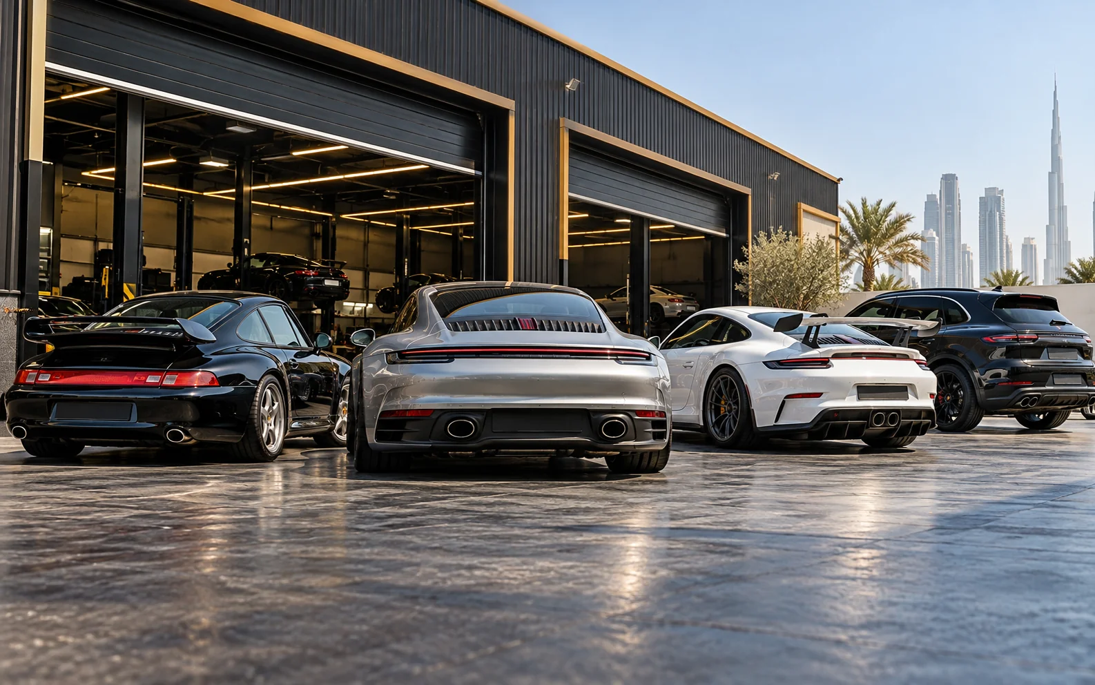 Porsche sports cars