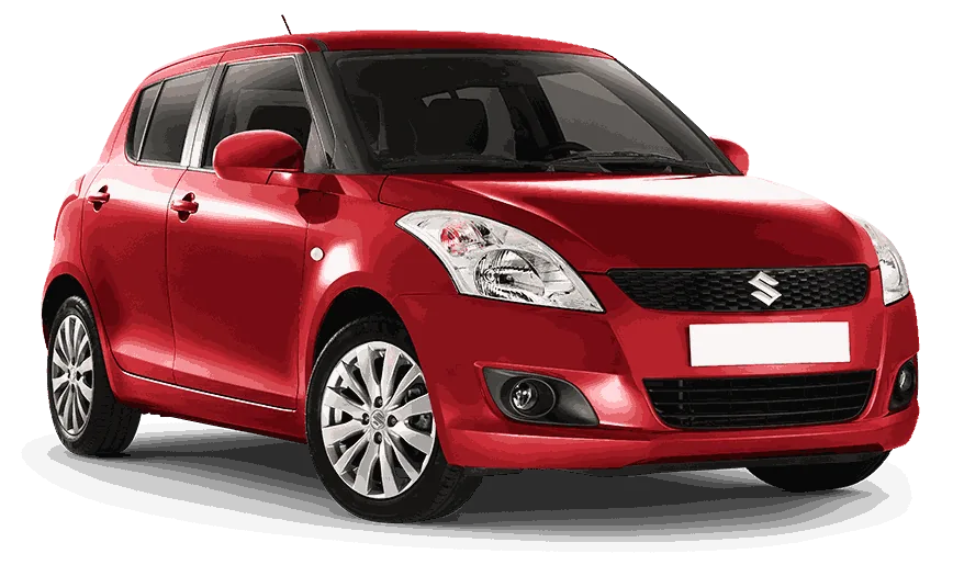 Earlier Suzuki Swift illustrating generation differences