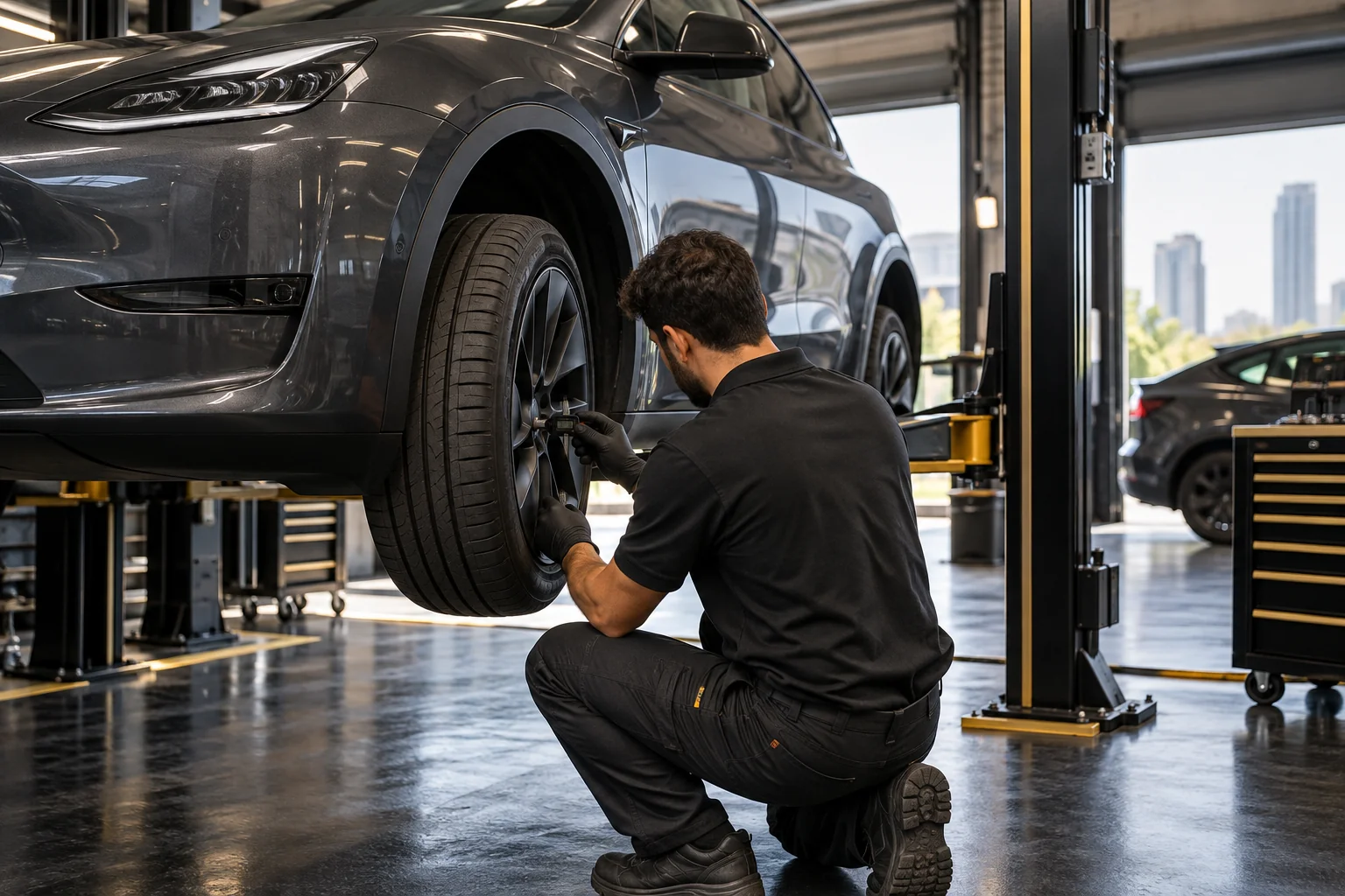 Fast tyre wear