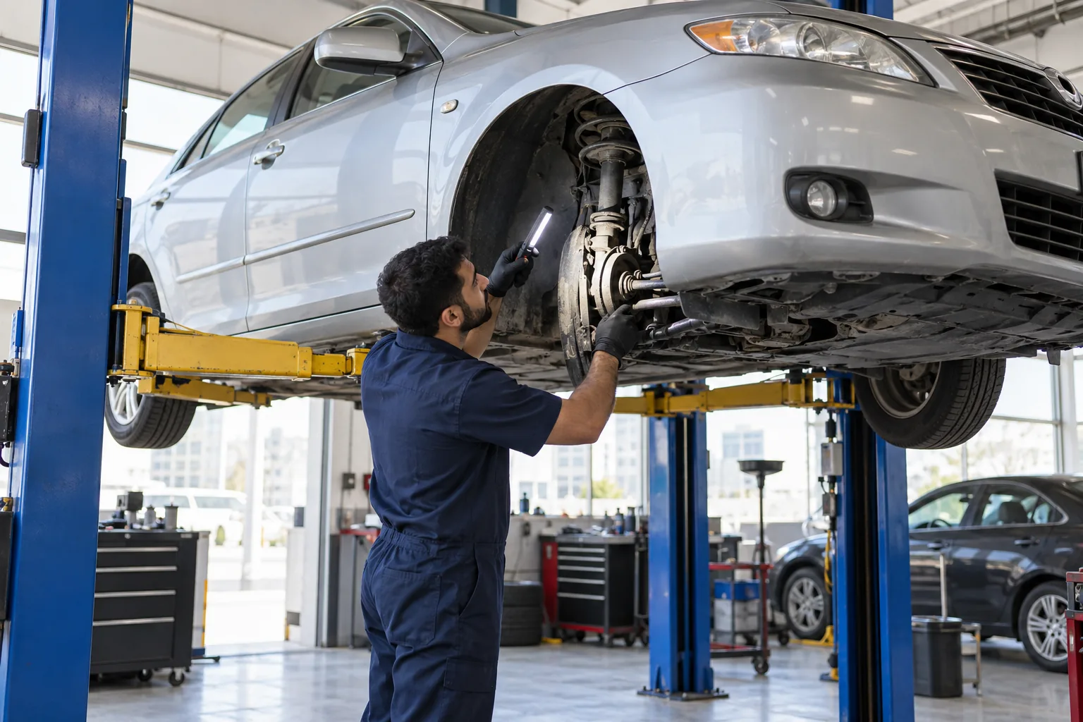 used car independent workshop inspection