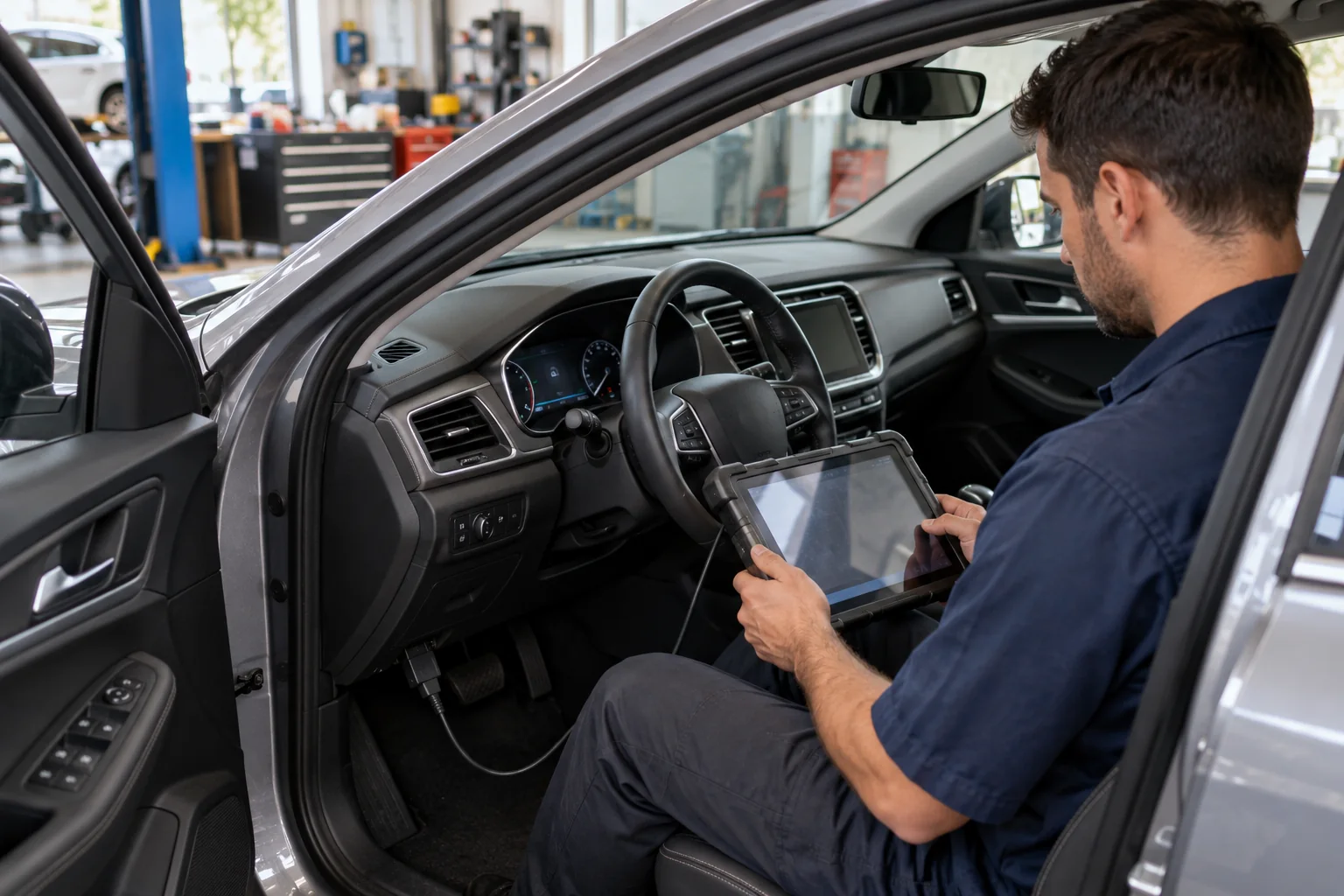 Hybrid diagnostic check